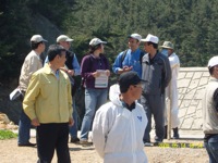  36A U.S. NOAA associates witnessing the ODSE II test demonstration at Mo Hang port South Korea